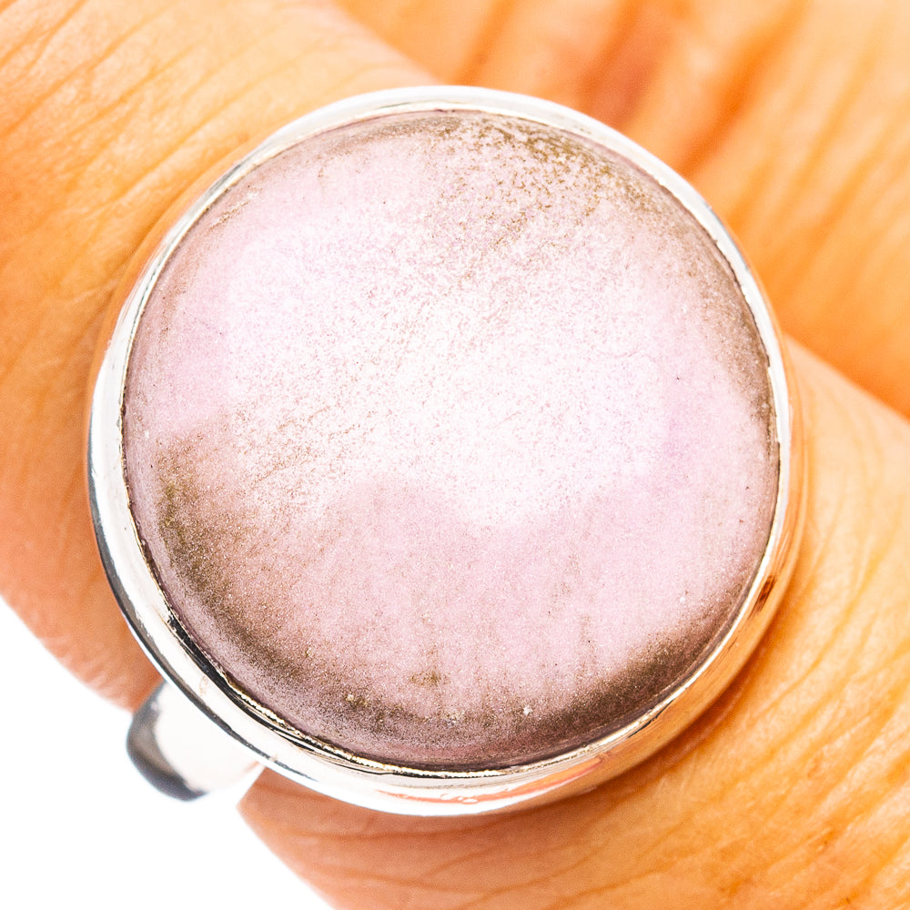 Phosphosiderite Ring Size 7.25 (.925 Sterling Silver)