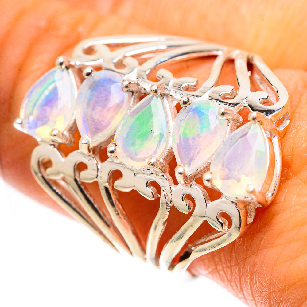 Ethiopian Opal Ring Size 9 (925 Sterling Silver) RING138535