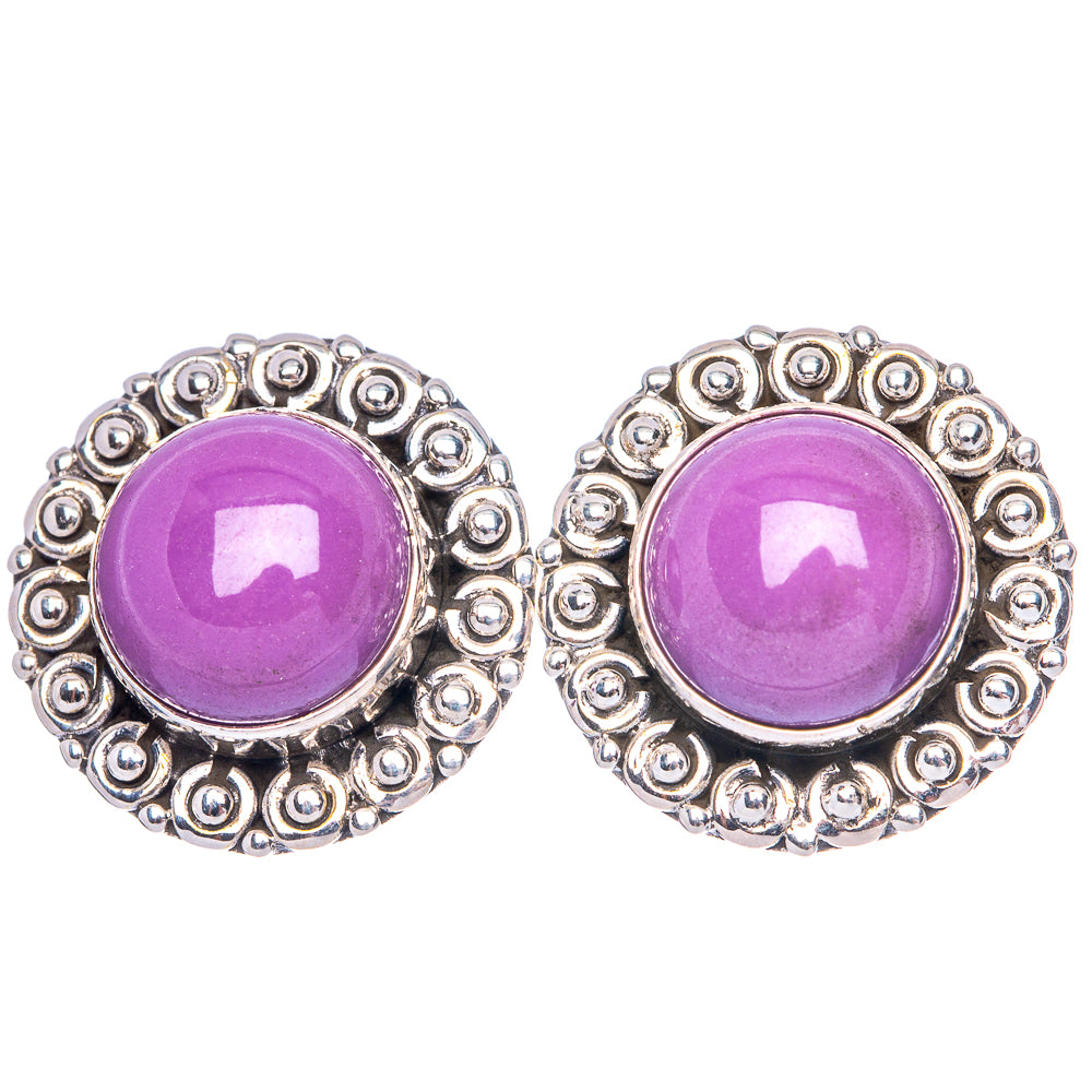 Phosphosiderite Earrings 5/8" (925 Sterling Silver) E1508