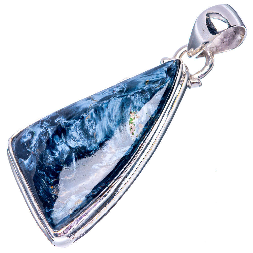Rare Pietersite 925 Sterling Silver Pendant 1 5/8" (925 Sterling Silver) P42619
