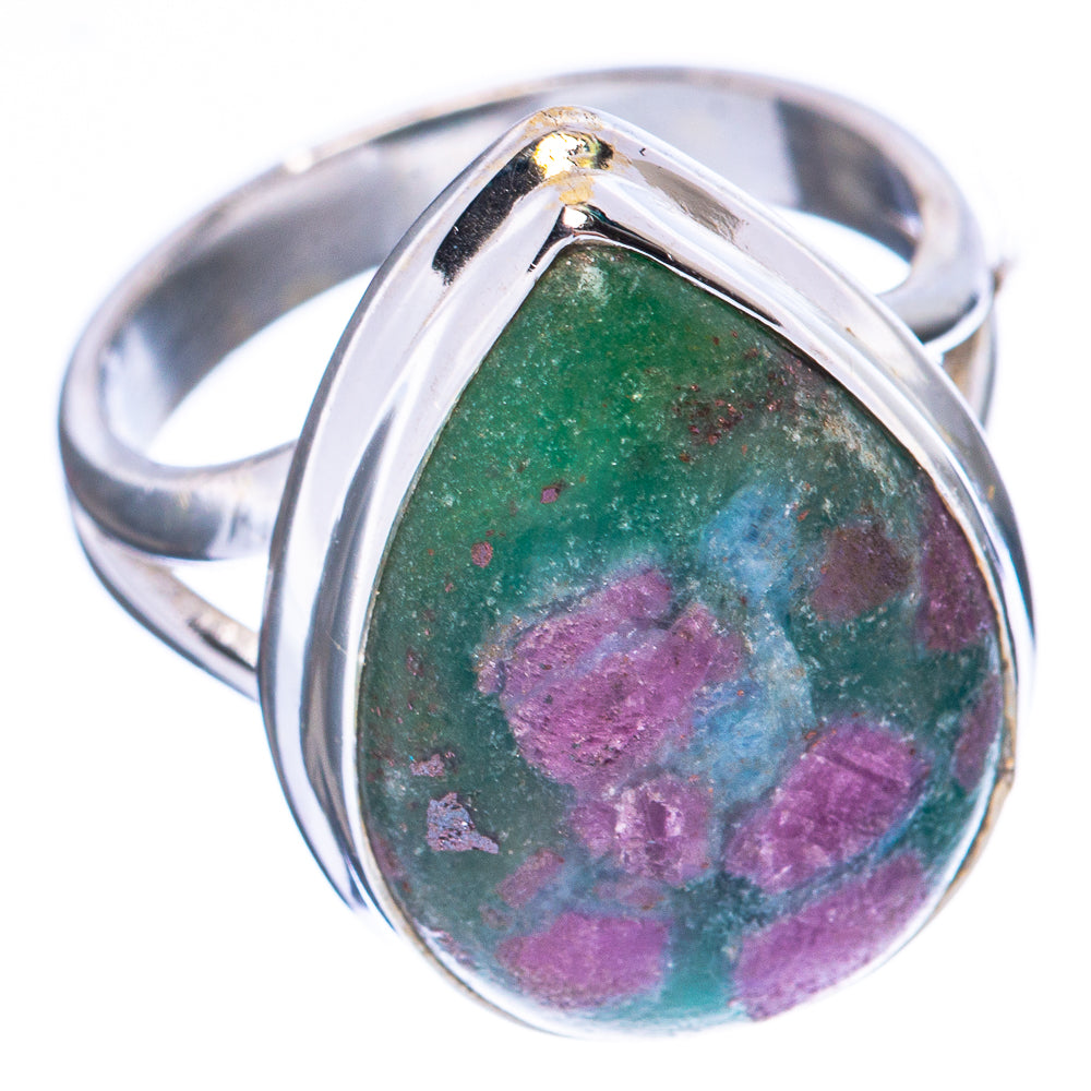 Ruby in Fuchsite Ring Size 6.25 (925 Sterling Silver) R1991