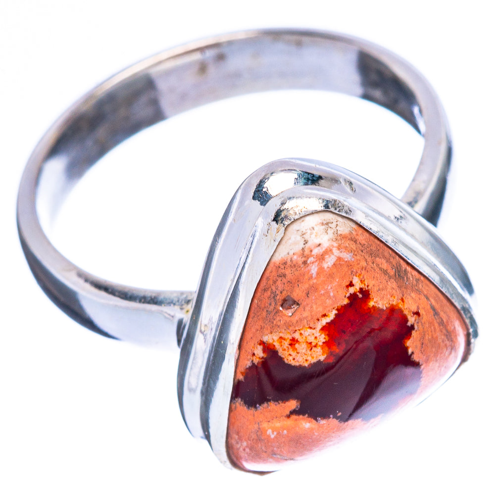 Mexican Fire Opal 925 Sterling Silver Ring Size 7 Ana Co R2475