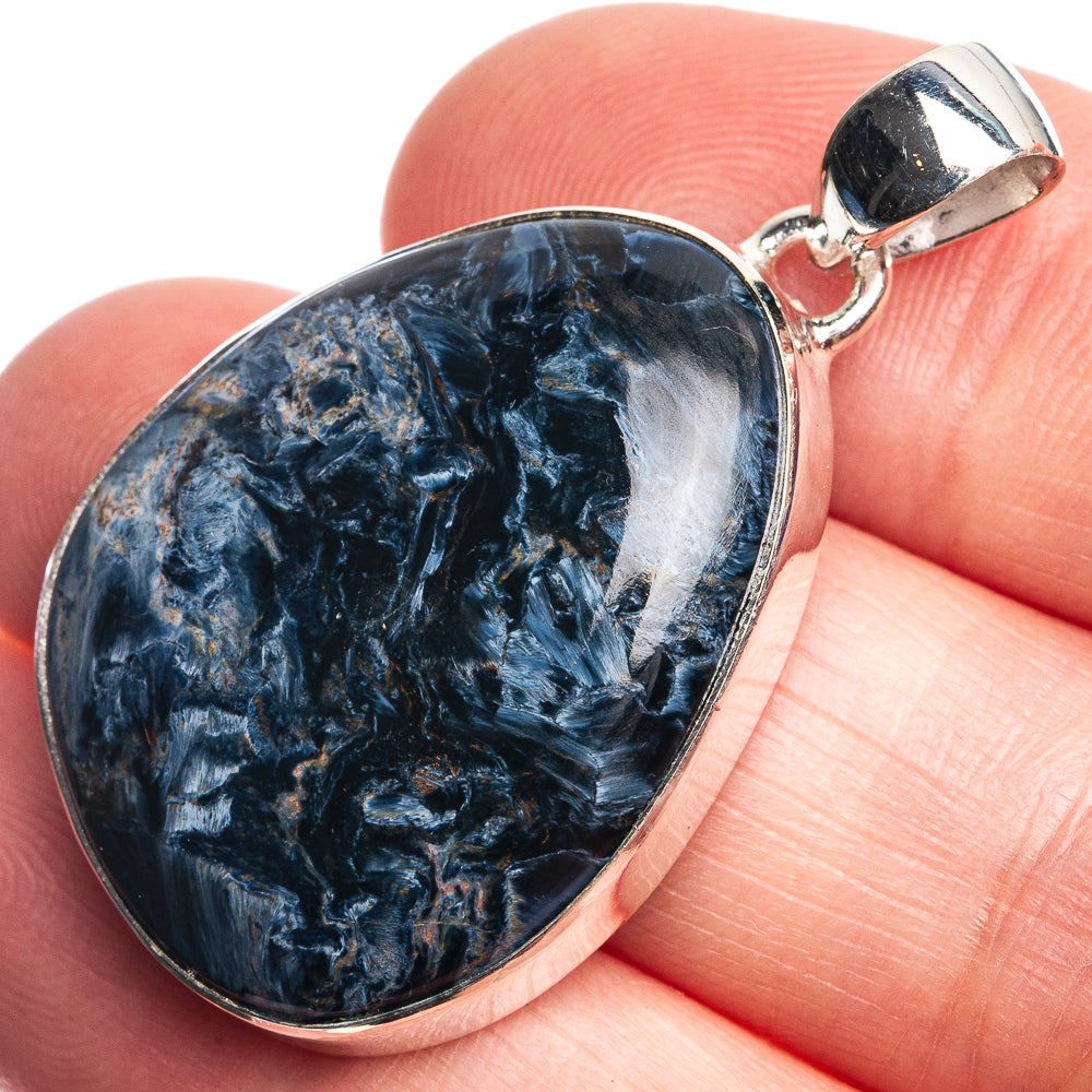 Pietersite Pendant 1 1/2" (925 Sterling Silver) P39066