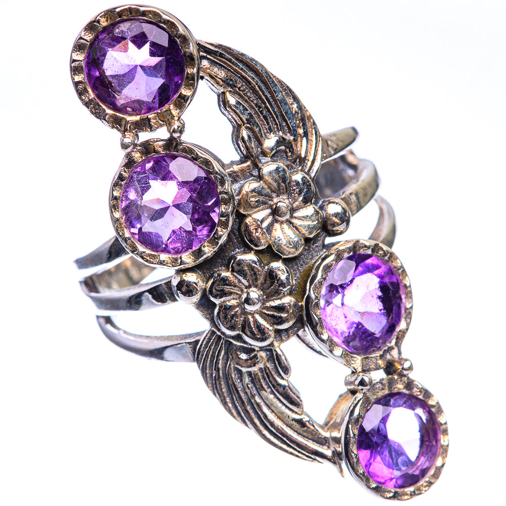 Amethyst Ring Size 6.75 (925 Sterling Silver) RING143414