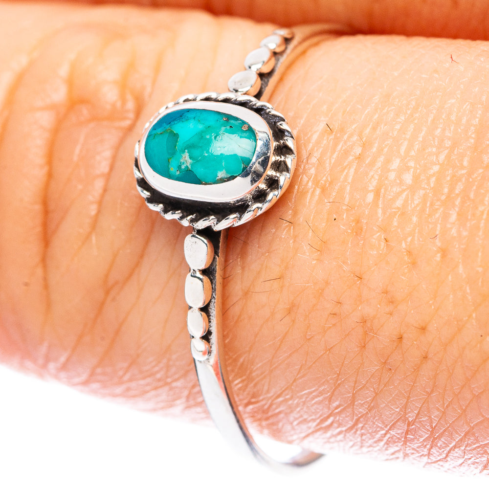 Rare Arizona Turquoise Ring Size 10 (925 Sterling Silver) R3354