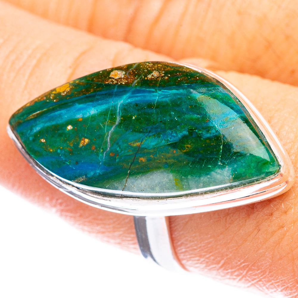 Peruvian Opal Ring Size 9 (925 Sterling Silver) R142648