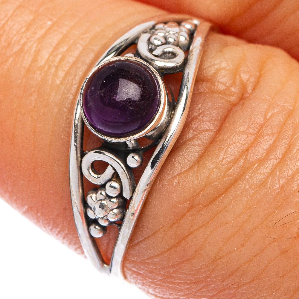 Amethyst Dainty Ring Size 7.5 (925 Sterling Silver) R145408