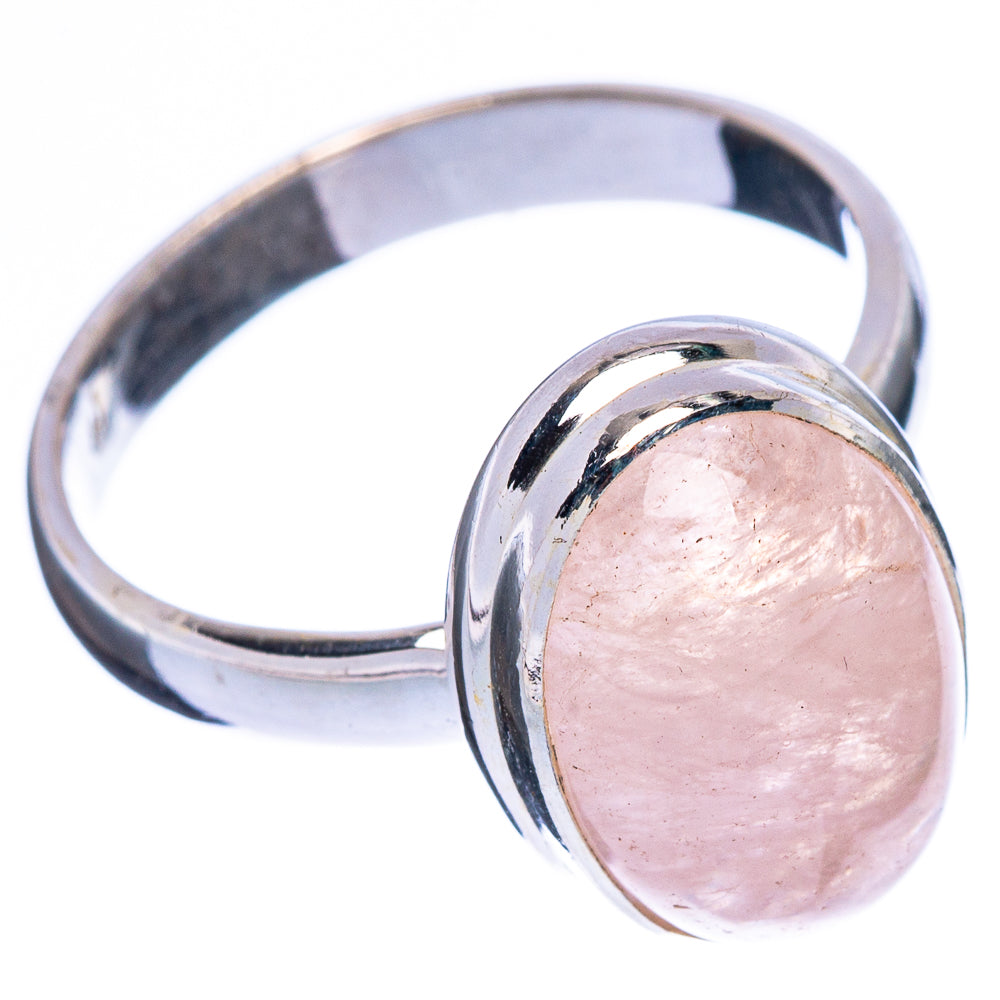 Rare Morganite Ring Size 7.75 (925 Sterling Silver) R2548