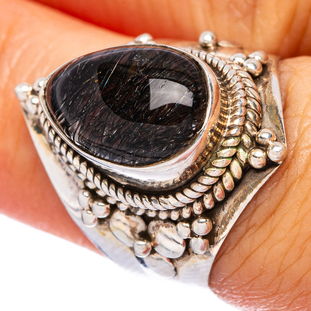 Tourmalinated Quartz Ring Size 6.75 (925 Sterling Silver) R146503