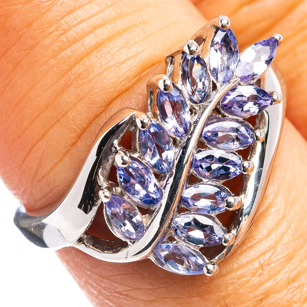 Premium Tanzanite Ring Size 7.5 (.925 Sterling Silver)