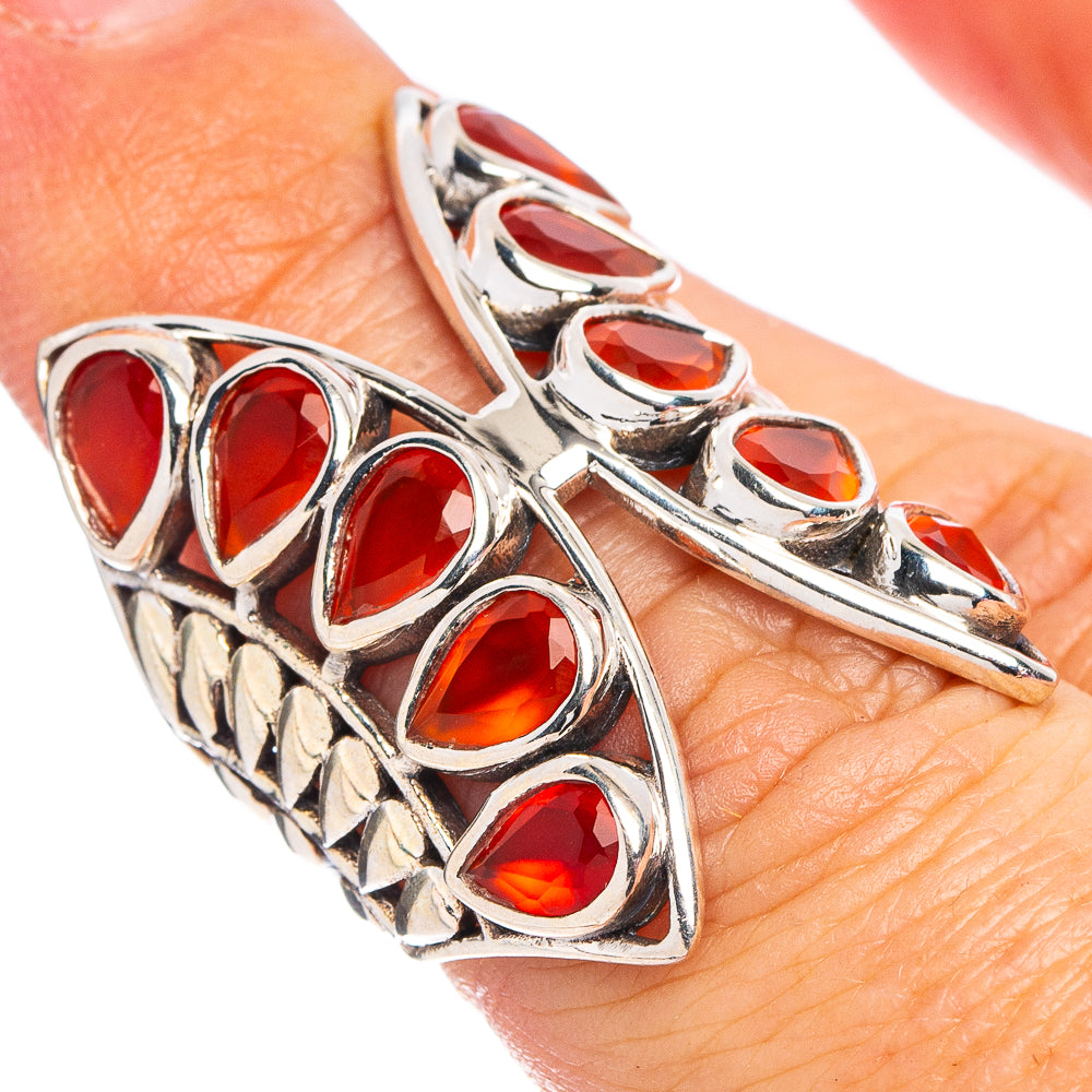 Carnelian Ring Size 5.25 (.925 Sterling Silver)