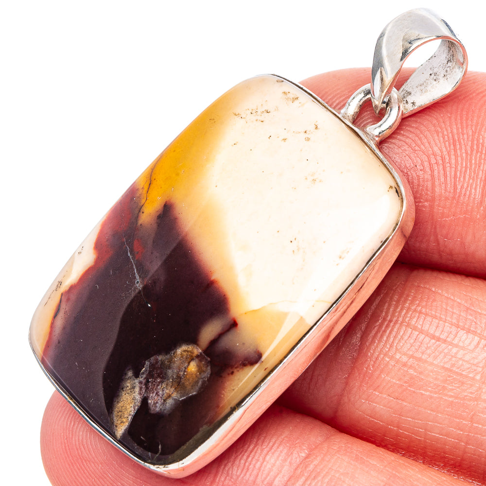 Mookaite Pendant 1 5/8" (925 Sterling Silver) P43121