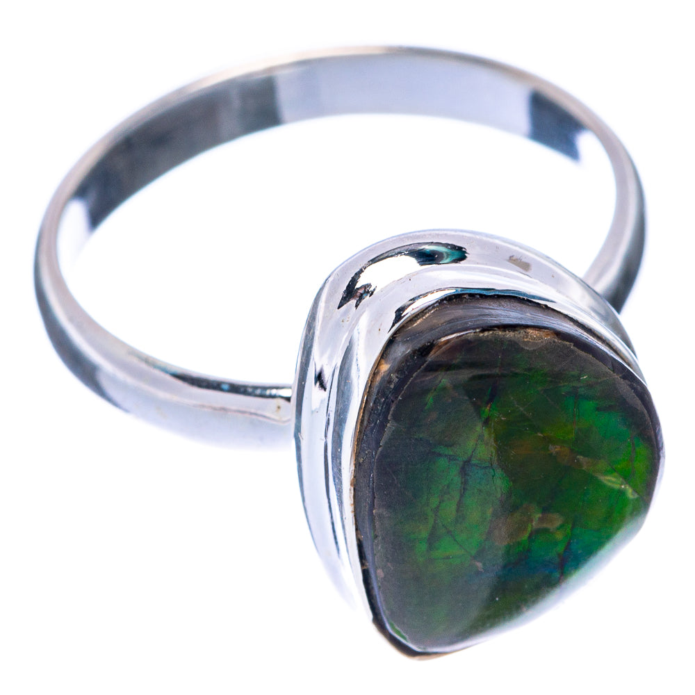 Ammolite Ring Size 8.25 (925 Sterling Silver) R144970