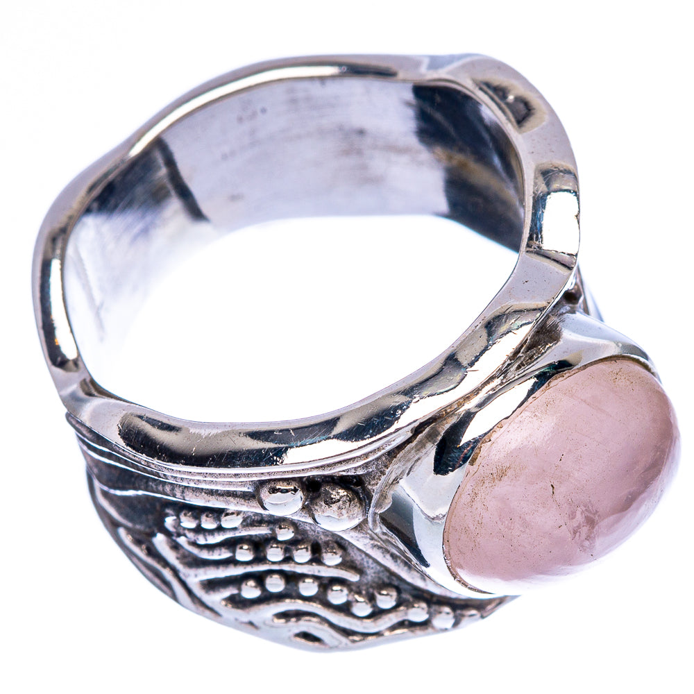 Rose Quartz Ring Size 6.5 (925 Sterling Silver) R146437