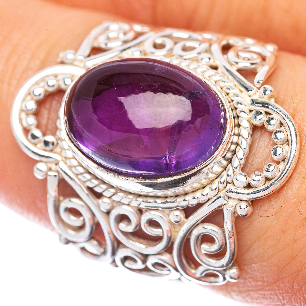 Amethyst Ring Size 8 (925 Sterling Silver) R145160