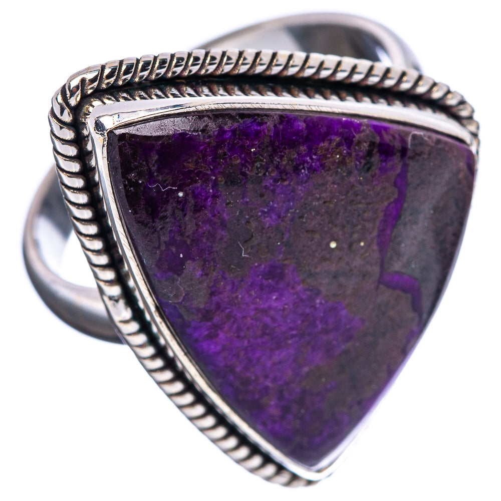 Premium Sugilite Ring Size 10 (.925 Sterling Silver)