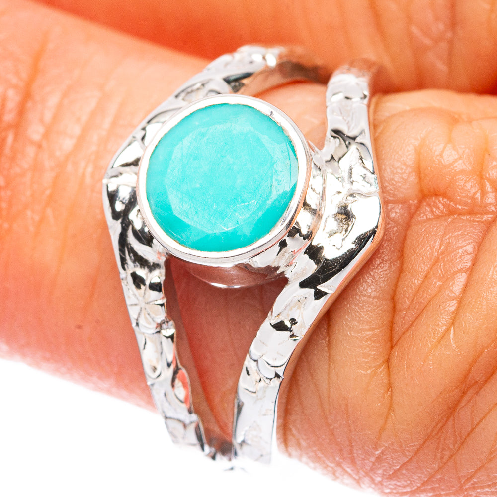 Asc Premium Sleeping Beauty Turquoise Ring Size 5.75 (925 Sterling Silver) R3507