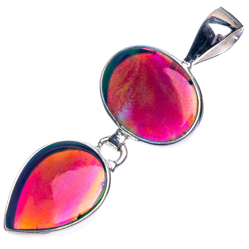 Aura Opal Pendant 1 3/4" (925 Sterling Silver) P39210