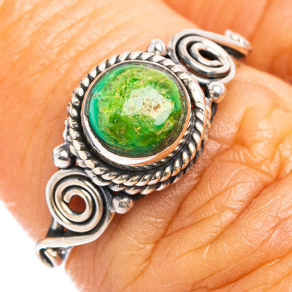 Palomino Turquoise Dainty Ring Size 6.25 (.925 Sterling Silver)