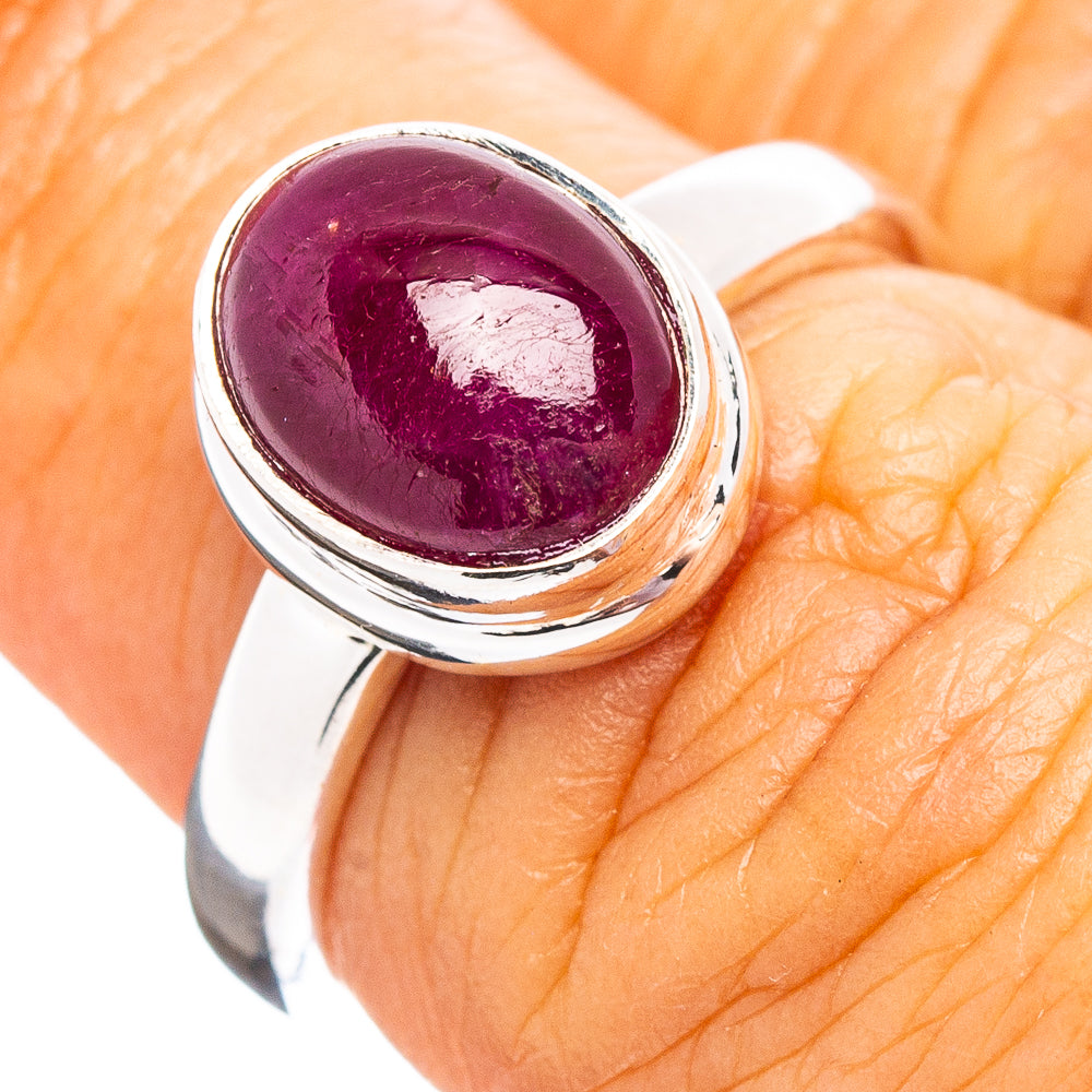 Premium Ruby Ring Size 6 (.925 Sterling Silver)