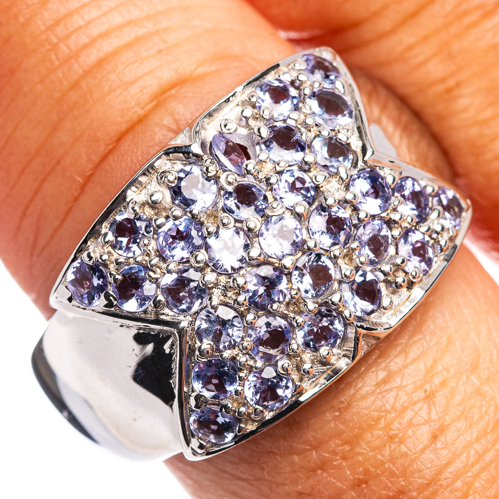 Premium Tanzanite Ring Size 8.75 (.925 Sterling Silver)