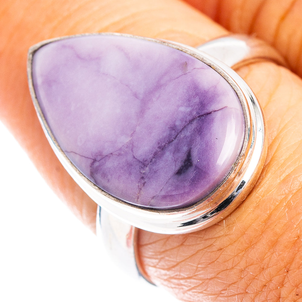 Morado Opal Ring Size 8 (.925 Sterling Silver)