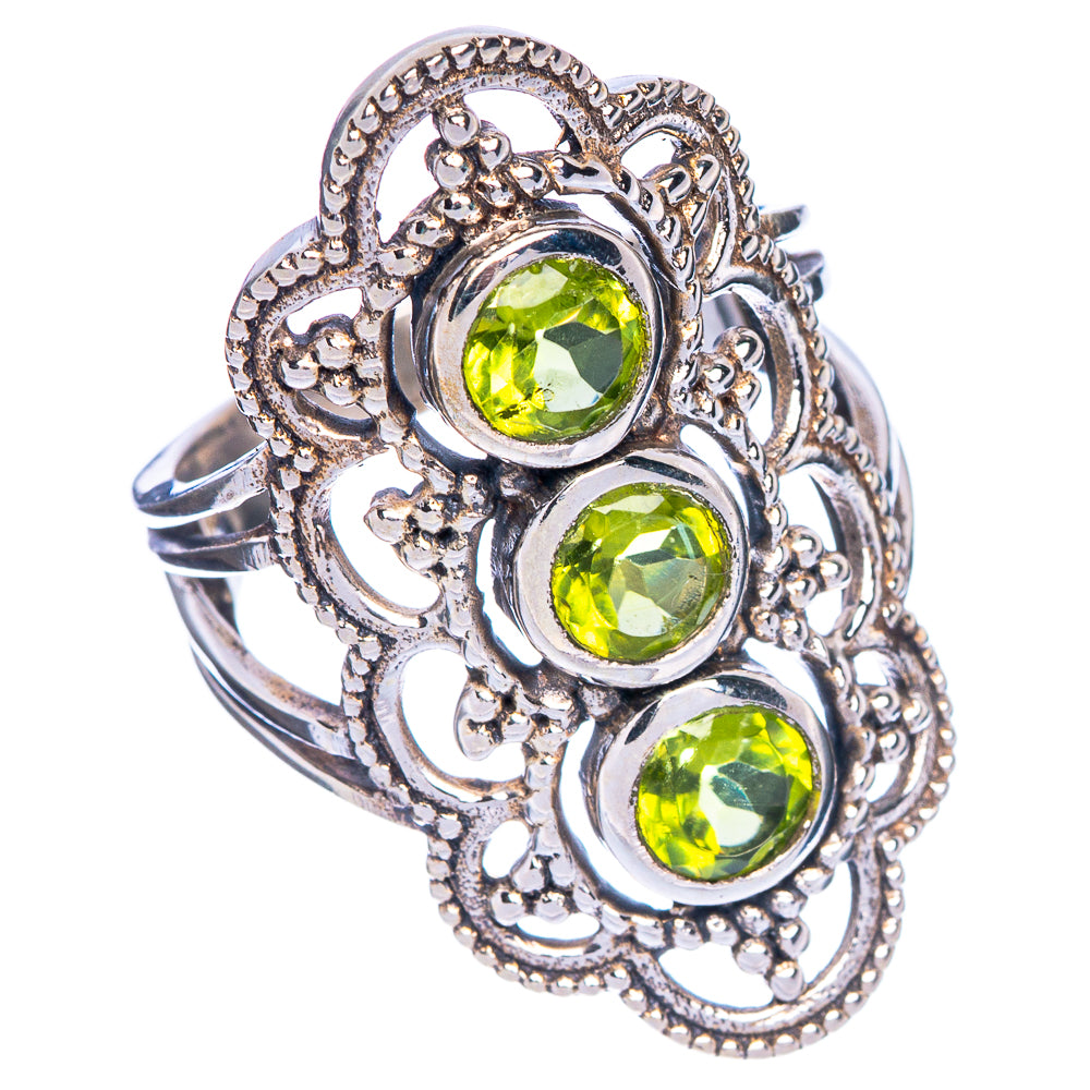 Peridot Ring Size 6 (925 Sterling Silver) R147102