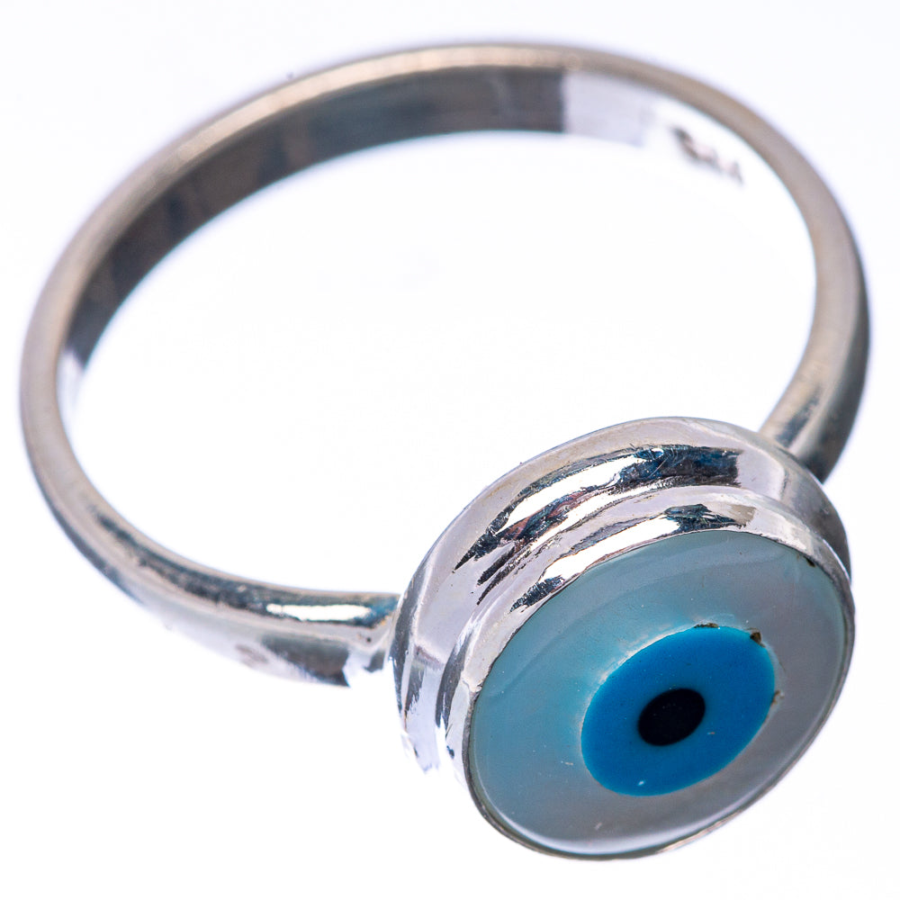 Evil Eye Ring Size 8.5 (925 Sterling Silver) R145135