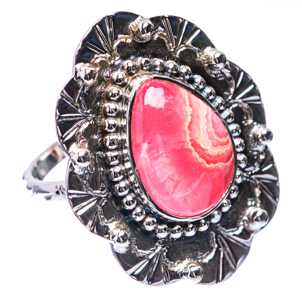 Premium Rhodochrosite Ring Size 6 (925 Sterling Silver) R141865