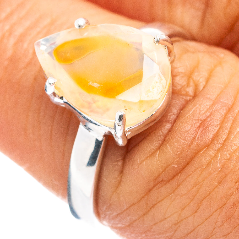 Rare Ethiopian Opal Ring Size 7 (.925 Sterling Silver)