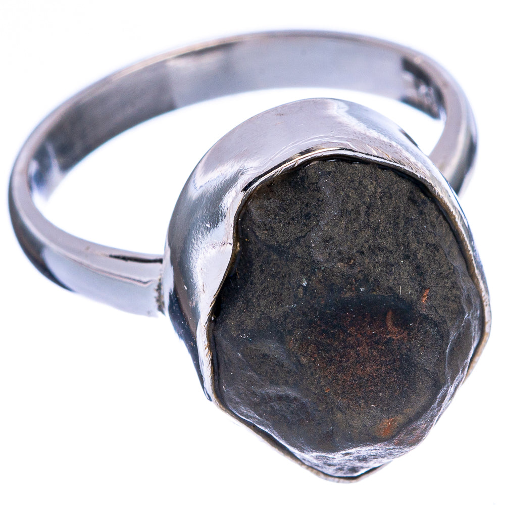 Tektite Ring Size 7.25 (925 Sterling Silver) R146729