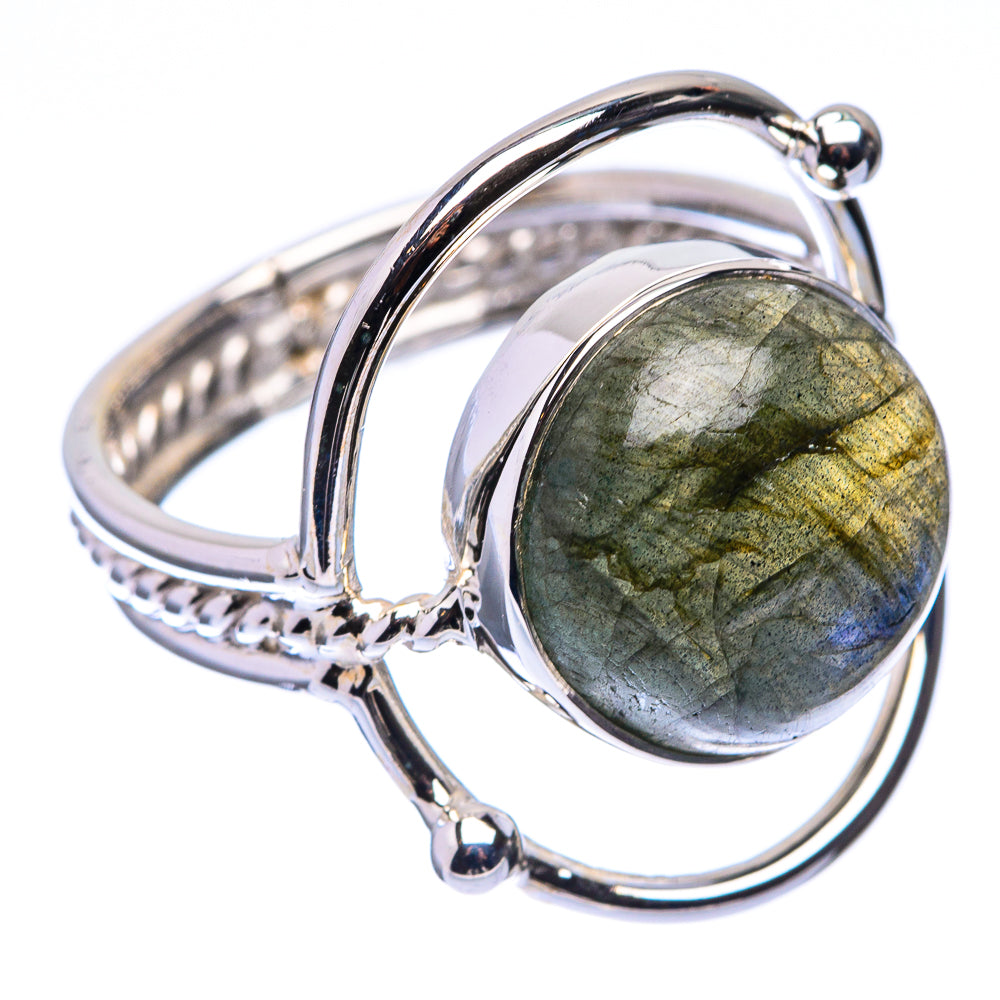 Premium Labradorite Ring Size 7.75 (925 Sterling Silver) R141761