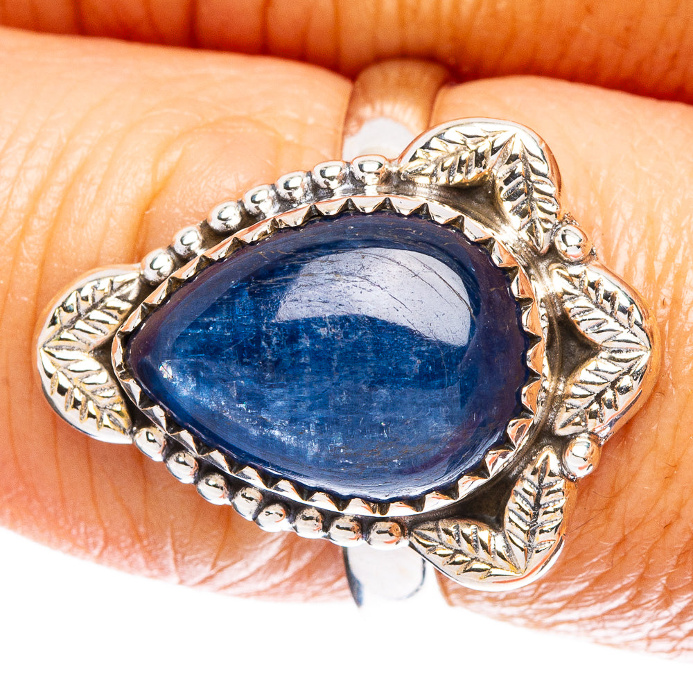 Kyanite Ring Size 7.5 (925 Sterling Silver) R5017