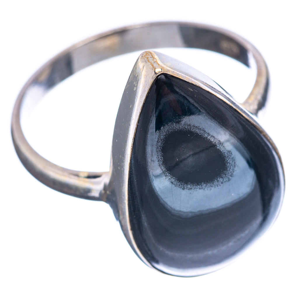 Psilomelane  Ring Size 9.75 (.925 Sterling Silver)