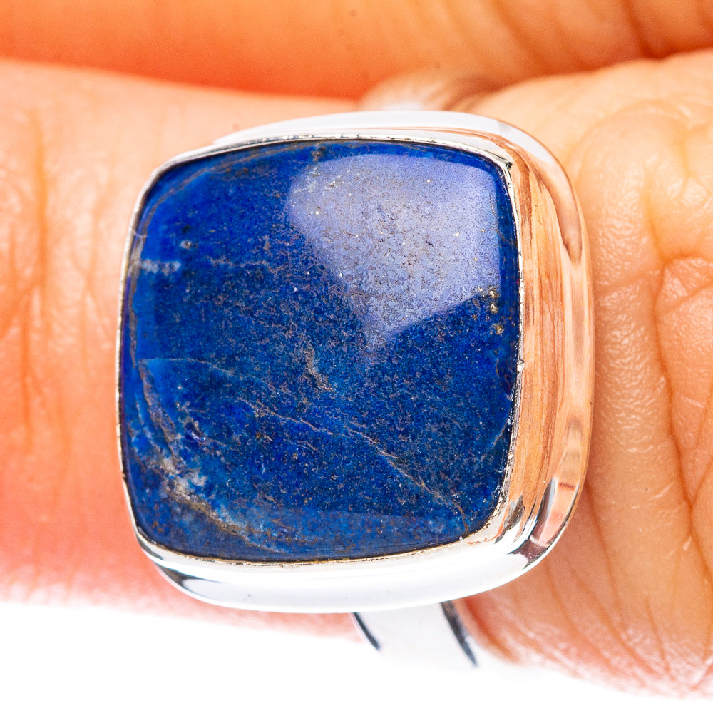 Lapis Lazuli Ring Size 5.75 (925 Sterling Silver) R4001