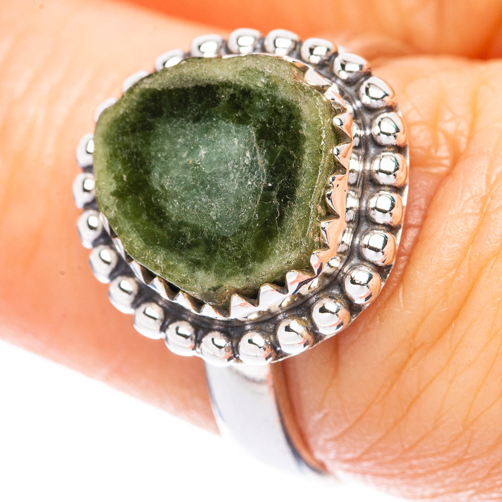 Rare Watermelon Tourmaline Ring Size 7 (925 Sterling Silver) R2101
