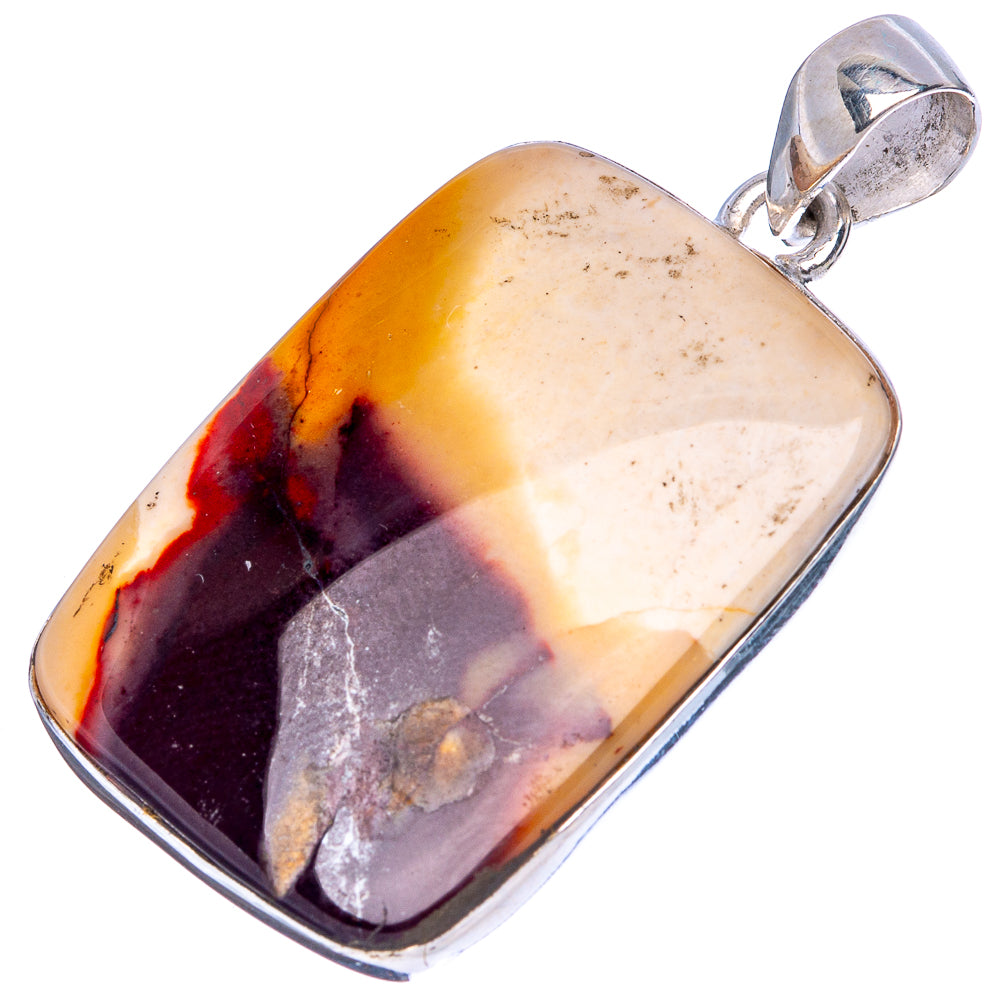 Mookaite Pendant 1 5/8" (925 Sterling Silver) P43121