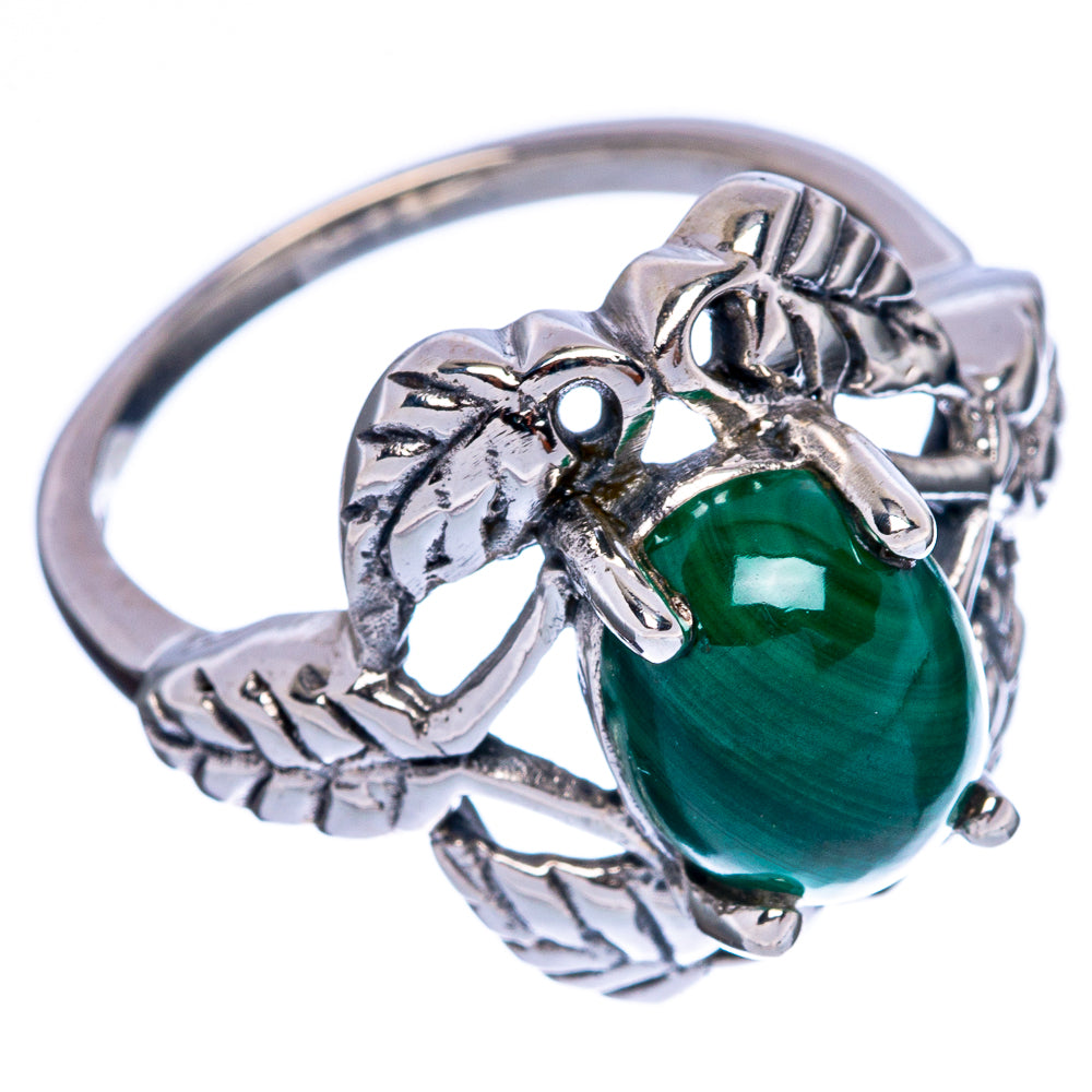 Malachite Ring Size 8 (925 Sterling Silver) R146447