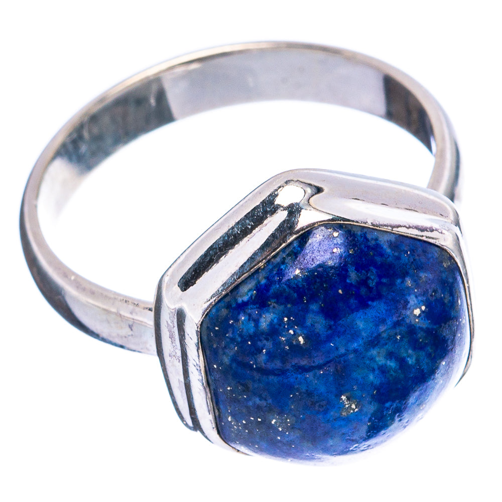 Lapis Lazuli Ring Size 7.5 (925 Sterling Silver) R4975