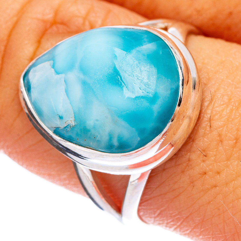 Larimar Ring Size 8.75 (925 Sterling Silver) R146250