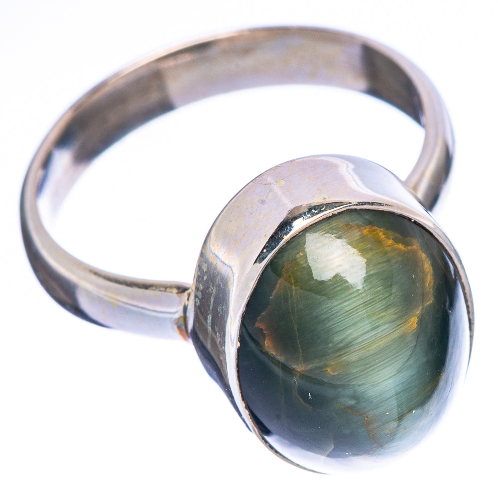 Cats Eye Ring Size 6.75 (925 Sterling Silver) R1372