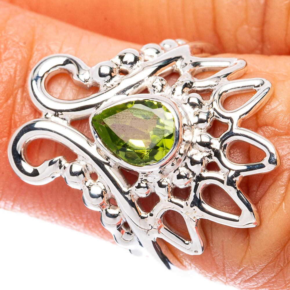 Asc Premium Peridot Ring Size 5.75 (925 Sterling Silver) R3513