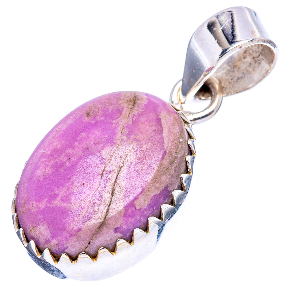 Phosphosiderite Pendant 1 1/8" (.925 Sterling Silver)