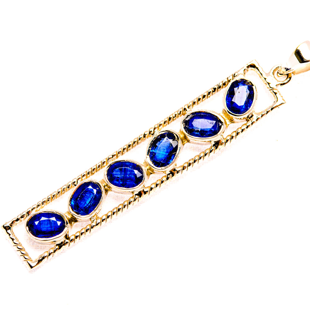 Signature Kyanite 925 Sterling Silver Pendant 2 5/8" (925 Sterling Silver) PD37816
