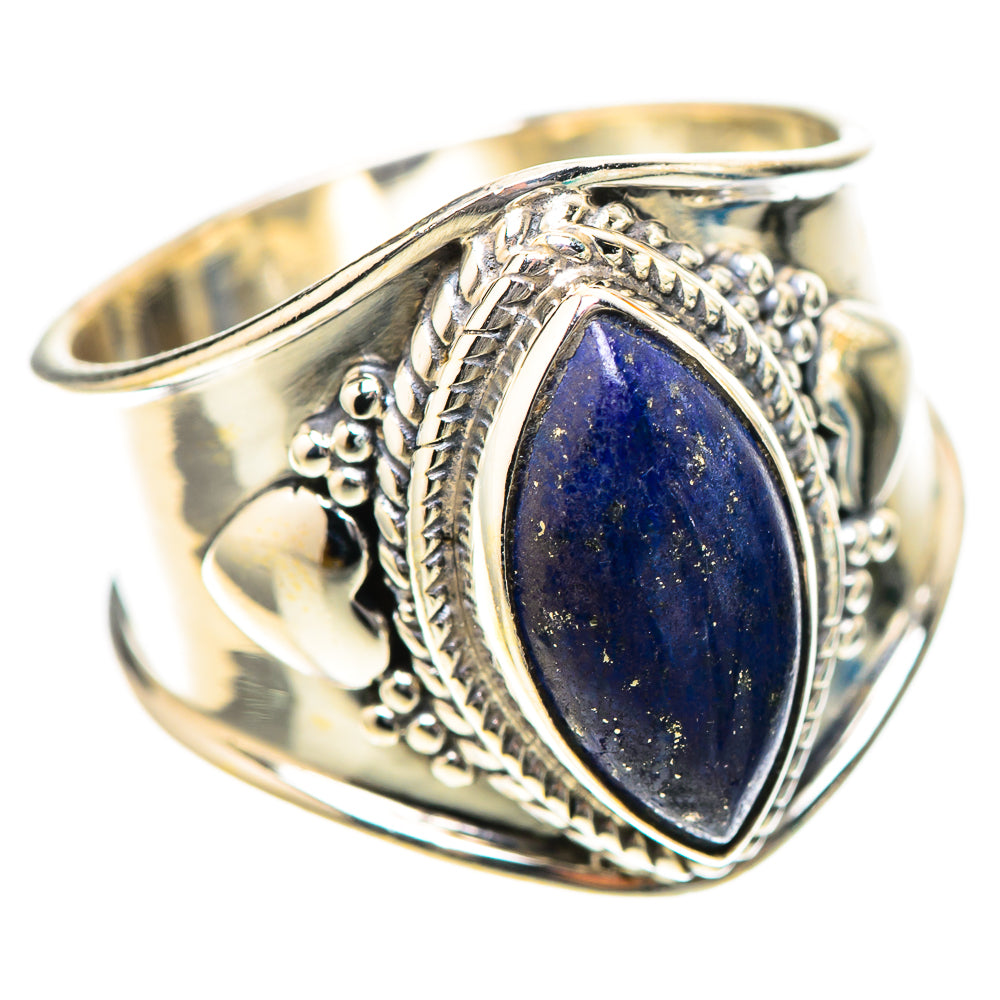 Lapis Lazuli Ring Size 8.25 (925 Sterling Silver) RING139199