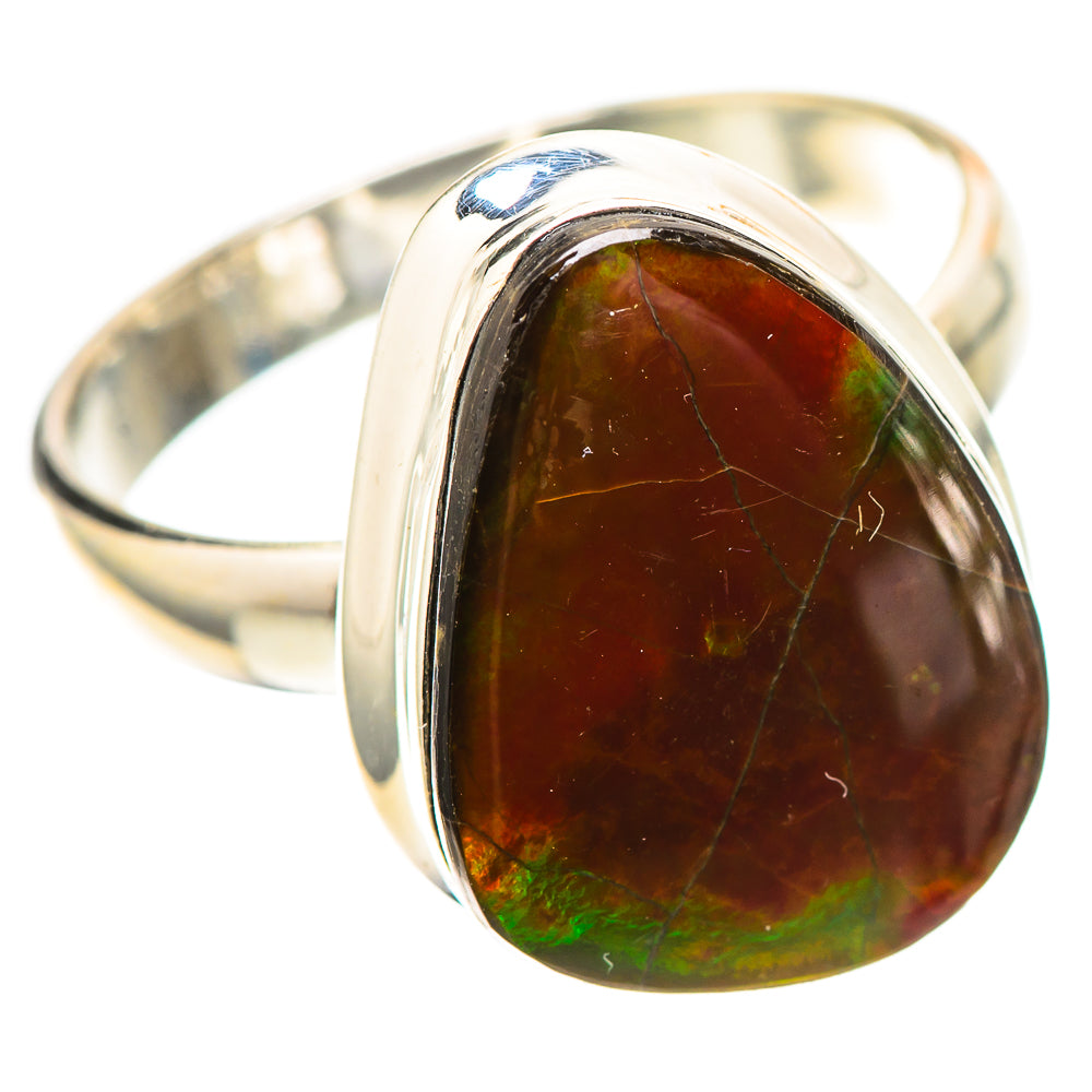 Canadian Ammolite Ring Size 9 (925 Sterling Silver) RING138944