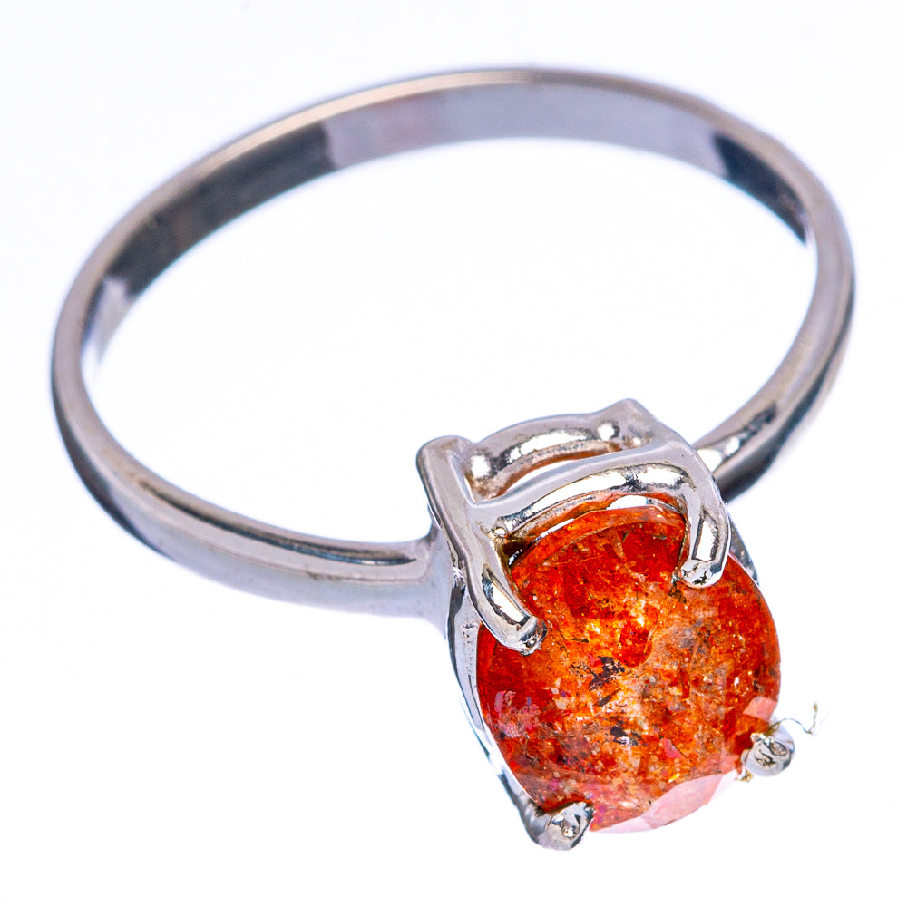 Rare Sunstone Ring Size 7 (925 Sterling Silver) R146646