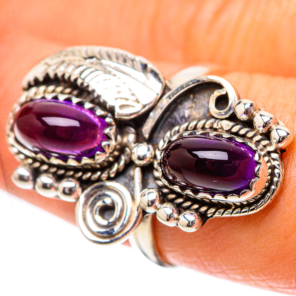 Amethyst Ring Size 7.5 (925 Sterling Silver) RING138997