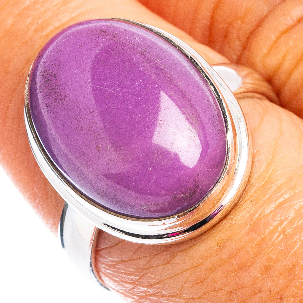 Phosphosiderite Ring Size 7.75 (.925 Sterling Silver)