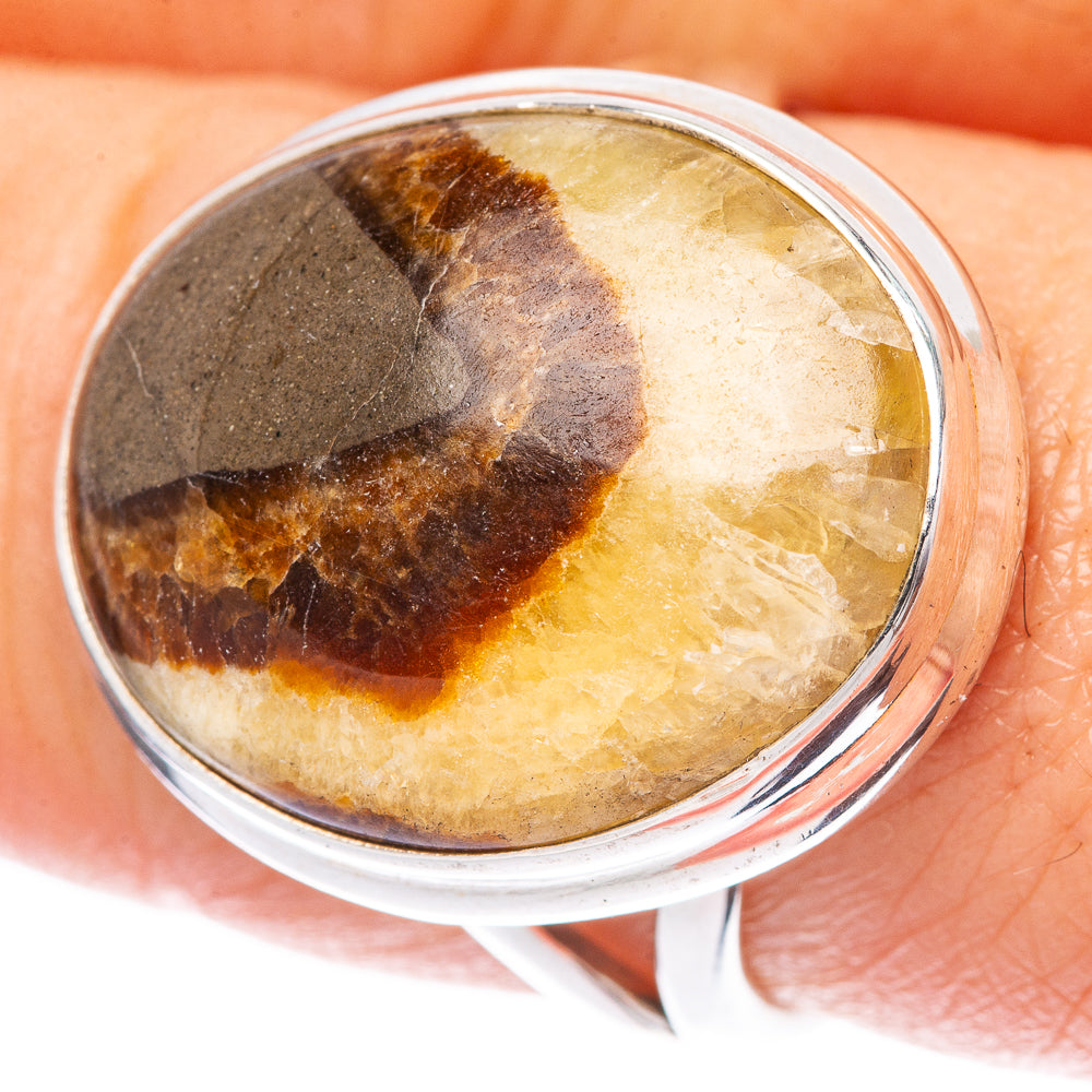 Septarian Ring Size 9 (925 Sterling Silver) R1680